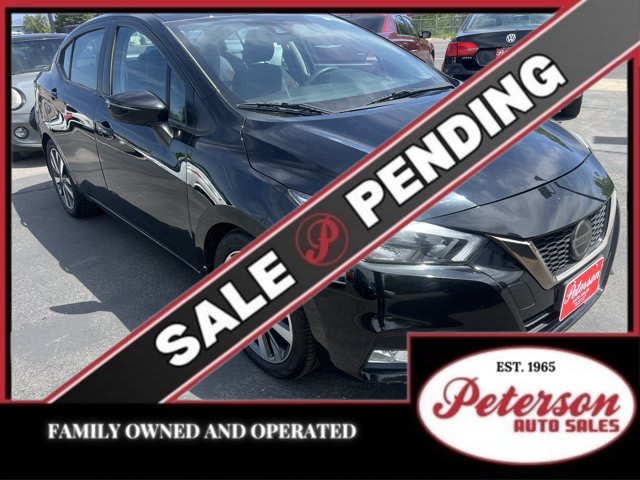 2020 Nissan Versa used 4dr car for sale at Peterson Auto Sales in Midvale, UT