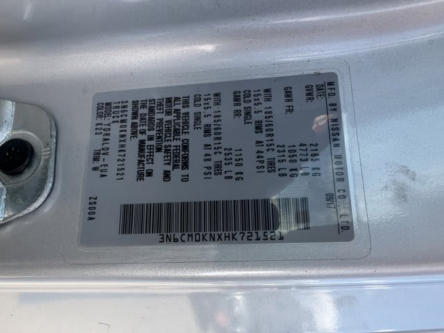 2017 Nissan NV200 Compact Cargo used mini-van, cargo for sale at Peterson Auto Sales in Midvale, UT — photo 21 of 21