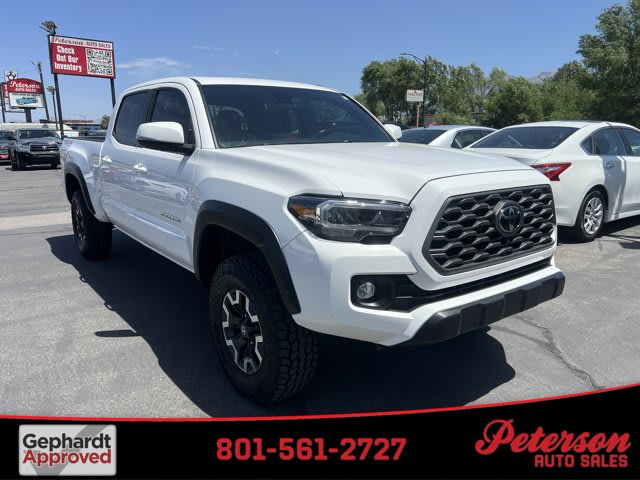 2023 Toyota Tacoma 4WD used crew cab pickup for sale at Peterson Auto Sales in Midvale, UT