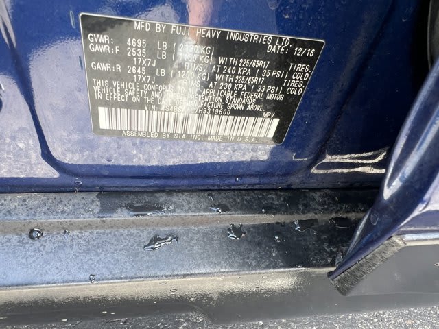 2017 Subaru Outback used sport utility for sale at Peterson Auto Sales in Midvale, UT — photo 12 of 20