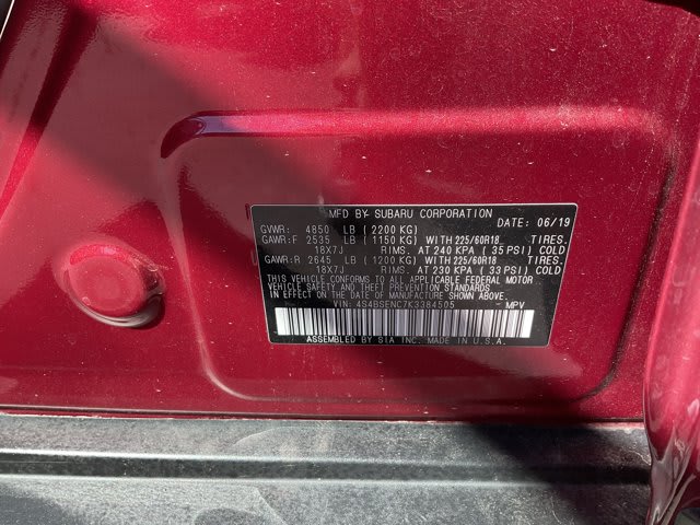 2019 Subaru Outback used sport utility for sale at Peterson Auto Sales in Midvale, UT — photo 18 of 23
