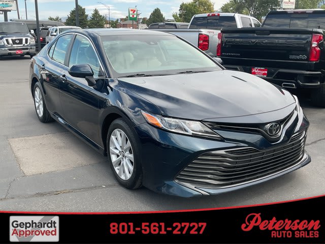 2018 Toyota Camry used 4dr car for sale at Peterson Auto Sales in Midvale, UT