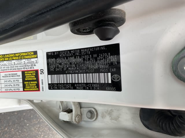 2019 Toyota Camry used 4dr car for sale at Peterson Auto Sales in Midvale, UT — photo 21 of 21