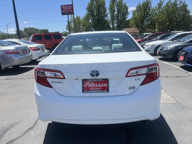 2014 Toyota Camry Hybrid used 4dr car for sale at Peterson Auto Sales in Midvale, UT — photo 7 of 20