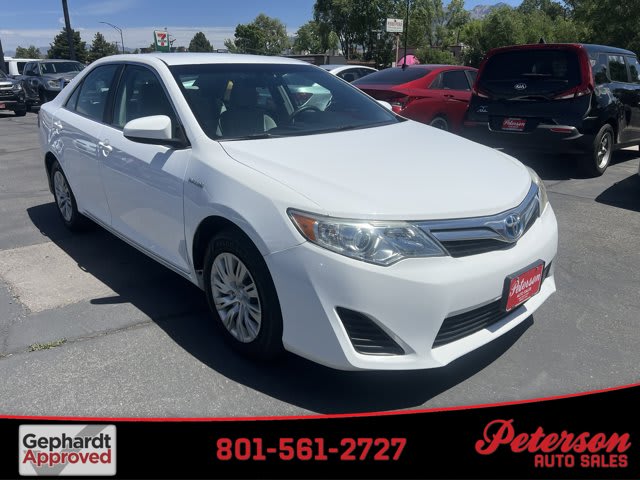 2014 Toyota Camry Hybrid used 4dr car for sale at Peterson Auto Sales in Midvale, UT