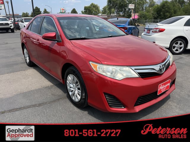 2012 Toyota Camry used 4dr car for sale at Peterson Auto Sales in Midvale, UT