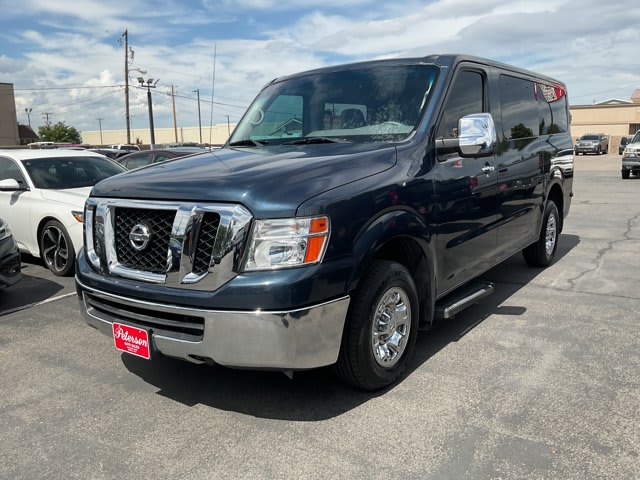 2019 Nissan NV Passenger used full-size passenger van for sale at Peterson Auto Sales in Midvale, UT — photo 2 of 21