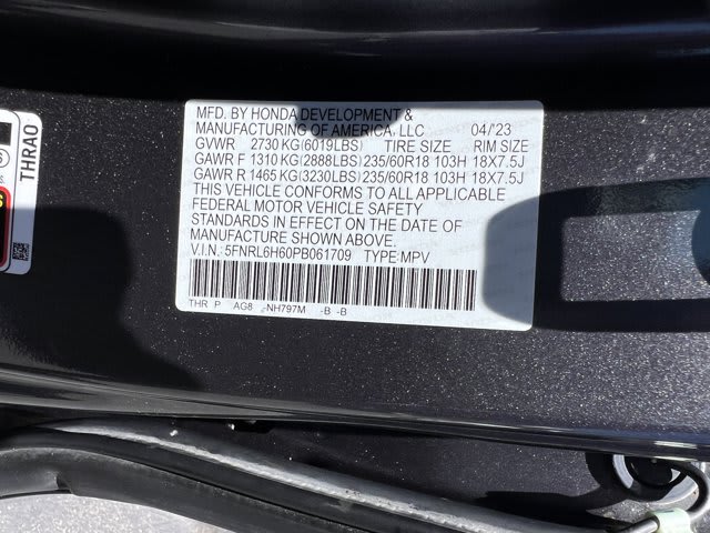 2023 Honda Odyssey used mini-van, passenger for sale at Peterson Auto Sales in Midvale, UT — photo 15 of 23
