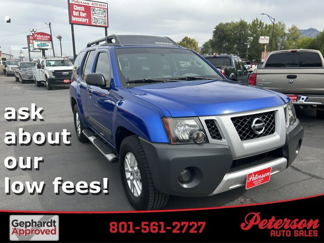 2014 Nissan Xterra used sport utility for sale at Peterson Auto Sales in Midvale, UT
