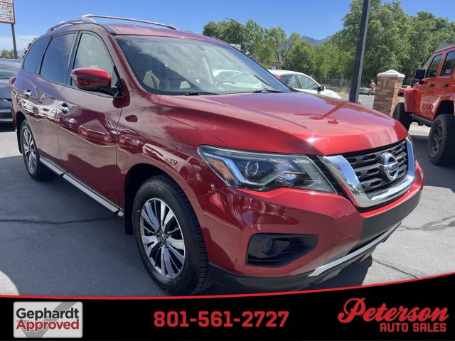 2017 Nissan Pathfinder used sport utility for sale at Peterson Auto Sales in Midvale, UT