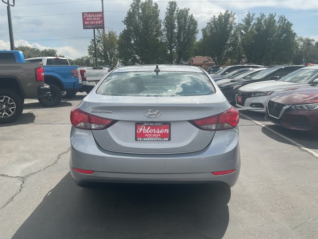 2015 Hyundai Elantra used 4dr car for sale at Peterson Auto Sales in Midvale, UT — photo 8 of 22