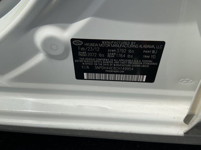 2012 Hyundai Elantra used 4dr car for sale at Peterson Auto Sales in Midvale, UT — photo 13 of 20
