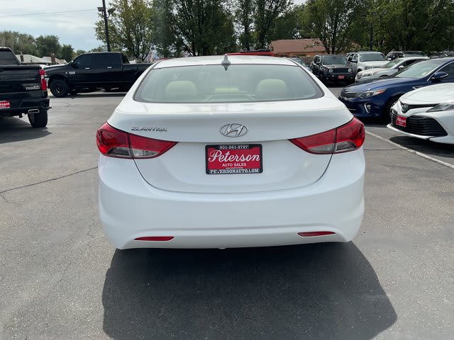2012 Hyundai Elantra used 4dr car for sale at Peterson Auto Sales in Midvale, UT — photo 8 of 20