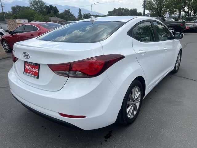 2015 Hyundai Elantra used 4dr car for sale at Peterson Auto Sales in Midvale, UT — photo 7 of 20