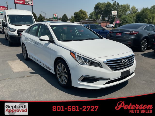 2017 Hyundai Sonata used 4dr car for sale at Peterson Auto Sales in Midvale, UT