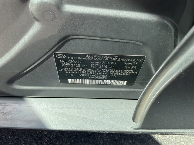 2013 Hyundai Sonata used 4dr car for sale at Peterson Auto Sales in Midvale, UT — photo 15 of 20