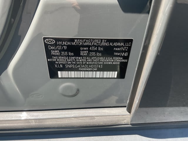2020 Hyundai Sonata used 4dr car for sale at Peterson Auto Sales in Midvale, UT — photo 17 of 20