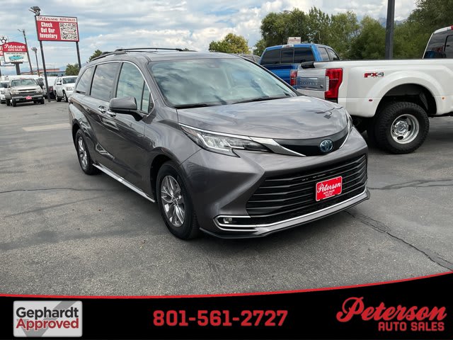 2022 Toyota Sienna used mini-van, passenger for sale at Peterson Auto Sales in Midvale, UT