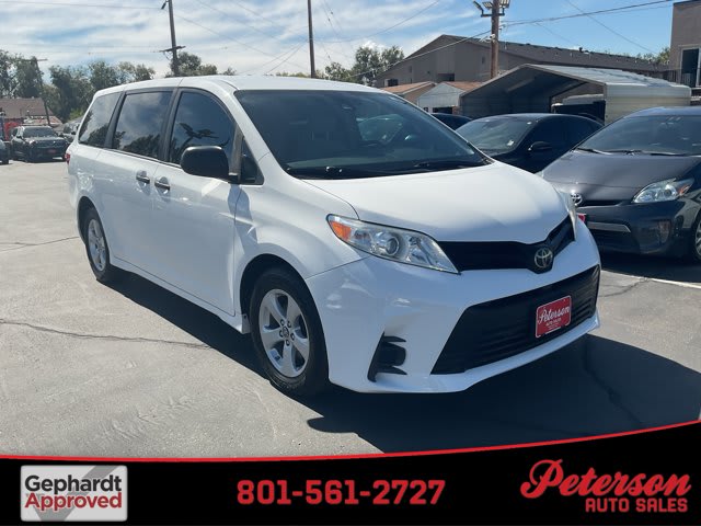 2018 Toyota Sienna used mini-van, passenger for sale at Peterson Auto Sales in Midvale, UT