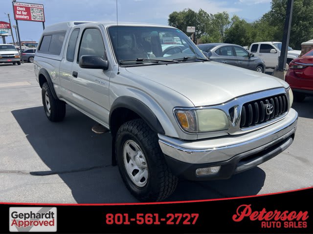2003 Toyota Tacoma used extended cab pickup for sale at Peterson Auto Sales in Midvale, UT