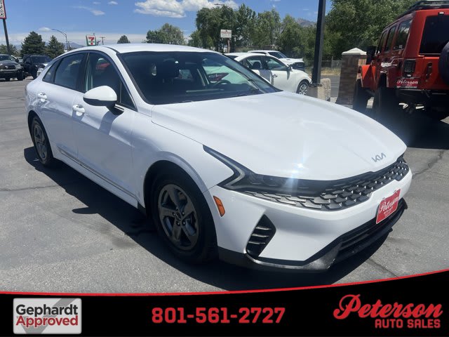 2022 Kia K5 used 4dr car for sale at Peterson Auto Sales in Midvale, UT