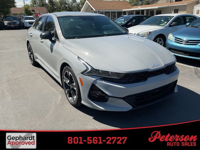 2023 Kia K5 used 4dr car for sale at Peterson Auto Sales in Midvale, UT