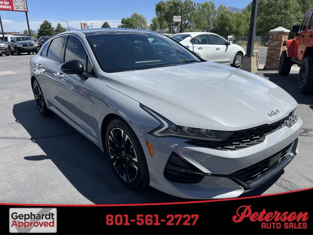 2022 Kia K5 used 4dr car for sale at Peterson Auto Sales in Midvale, UT