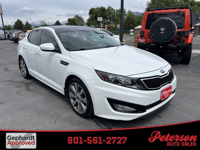 2013 Kia Optima used 4dr car for sale at Peterson Auto Sales in Midvale, UT