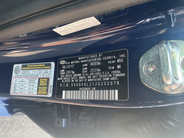 2018 Kia Optima used 4dr car for sale at Peterson Auto Sales in Midvale, UT — photo 23 of 23