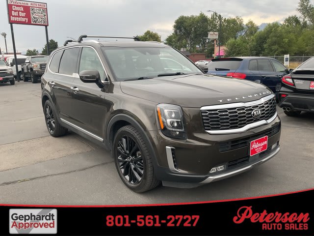2020 Kia Telluride used sport utility for sale at Peterson Auto Sales in Midvale, UT