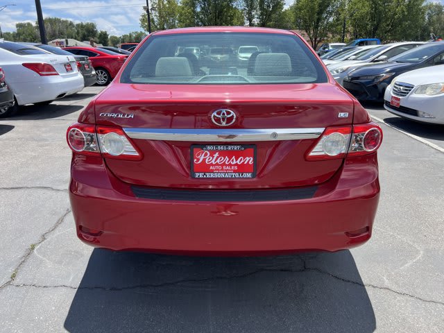 2013 Toyota Corolla used 4dr car for sale at Peterson Auto Sales in Midvale, UT — photo 8 of 20
