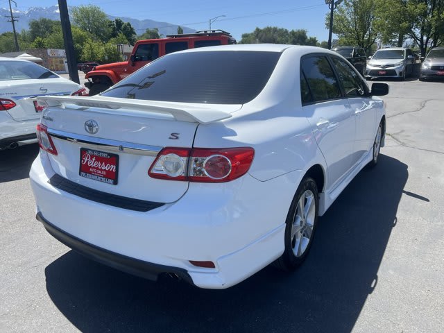 2012 Toyota Corolla used 4dr car for sale at Peterson Auto Sales in Midvale, UT — photo 8 of 20