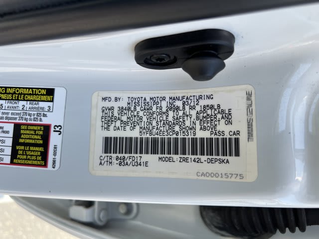 2012 Toyota Corolla used 4dr car for sale at Peterson Auto Sales in Midvale, UT — photo 13 of 20
