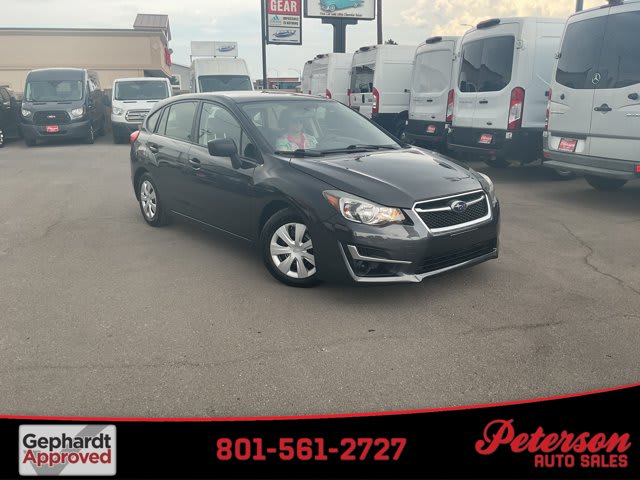 2015 Subaru Impreza Wagon used hatchback for sale at Peterson Auto Sales in Midvale, UT