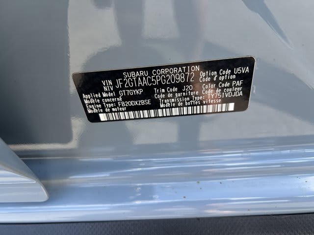 2023 Subaru Crosstrek used sport utility for sale at Peterson Auto Sales in Midvale, UT — photo 19 of 20