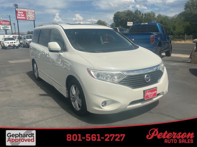 2011 Nissan Quest used mini-van, passenger for sale at Peterson Auto Sales in Midvale, UT