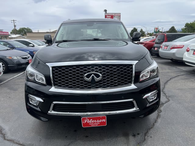 2017 INFINITI QX80 used sport utility for sale at Peterson Auto Sales in Midvale, UT — photo 2 of 25