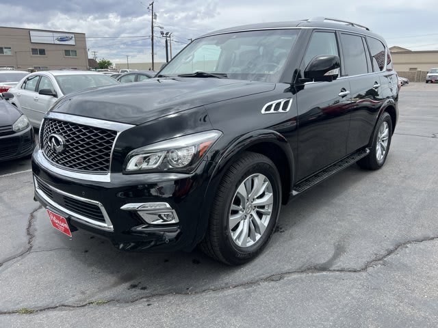 2017 INFINITI QX80 used sport utility for sale at Peterson Auto Sales in Midvale, UT — photo 3 of 25