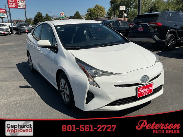 2017 Toyota Prius used hatchback for sale at Peterson Auto Sales in Midvale, UT