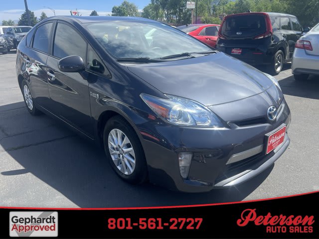 2015 Toyota Prius Plug-In used hatchback for sale at Peterson Auto Sales in Midvale, UT