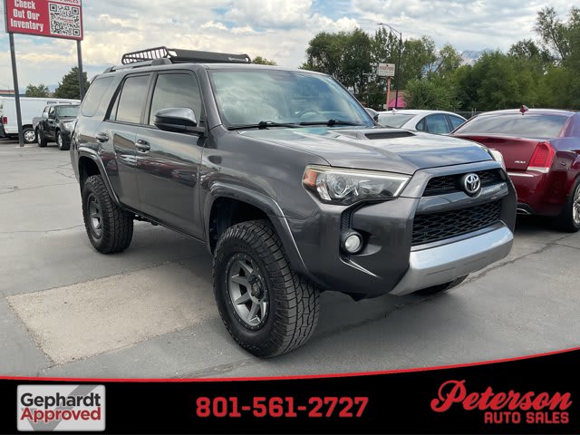 2016 Toyota 4Runner used sport utility for sale at Peterson Auto Sales in Midvale, UT