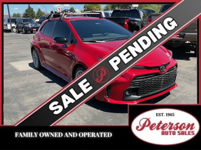 2023 Toyota GR Corolla used hatchback for sale at Peterson Auto Sales in Midvale, UT