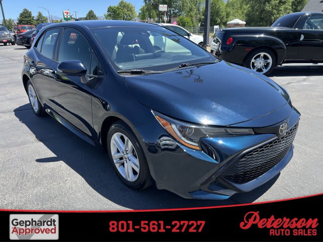 2019 Toyota Corolla Hatchback used hatchback for sale at Peterson Auto Sales in Midvale, UT