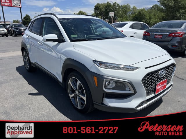 2020 Hyundai Kona used sport utility for sale at Peterson Auto Sales in Midvale, UT