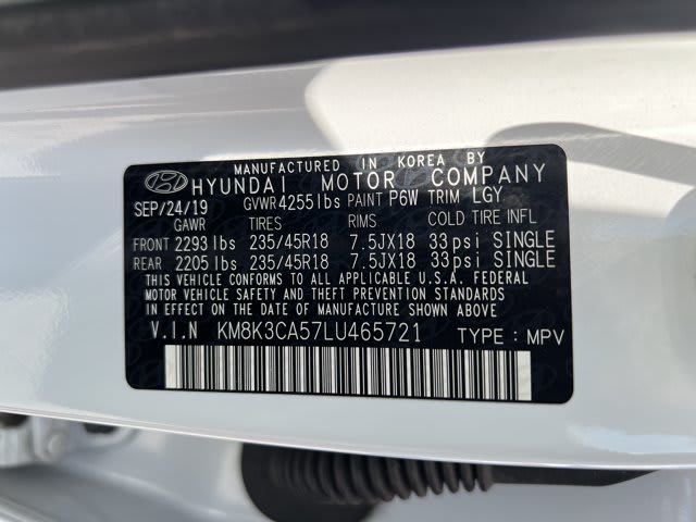2020 Hyundai Kona used sport utility for sale at Peterson Auto Sales in Midvale, UT — photo 22 of 22