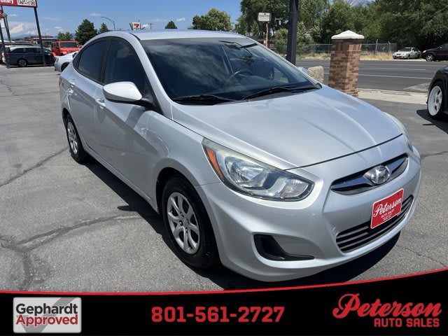 2014 Hyundai Accent used 4dr car for sale at Peterson Auto Sales in Midvale, UT