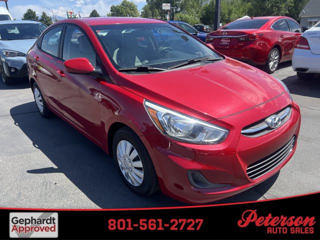 2017 Hyundai Accent used 4dr car for sale at Peterson Auto Sales in Midvale, UT