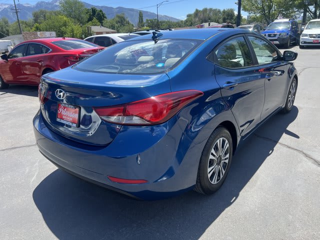 2016 Hyundai Elantra used 4dr car for sale at Peterson Auto Sales in Midvale, UT — photo 6 of 21