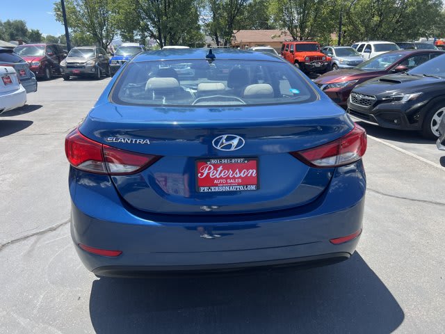 2016 Hyundai Elantra used 4dr car for sale at Peterson Auto Sales in Midvale, UT — photo 8 of 21