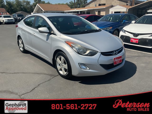 2013 Hyundai Elantra used 4dr car for sale at Peterson Auto Sales in Midvale, UT